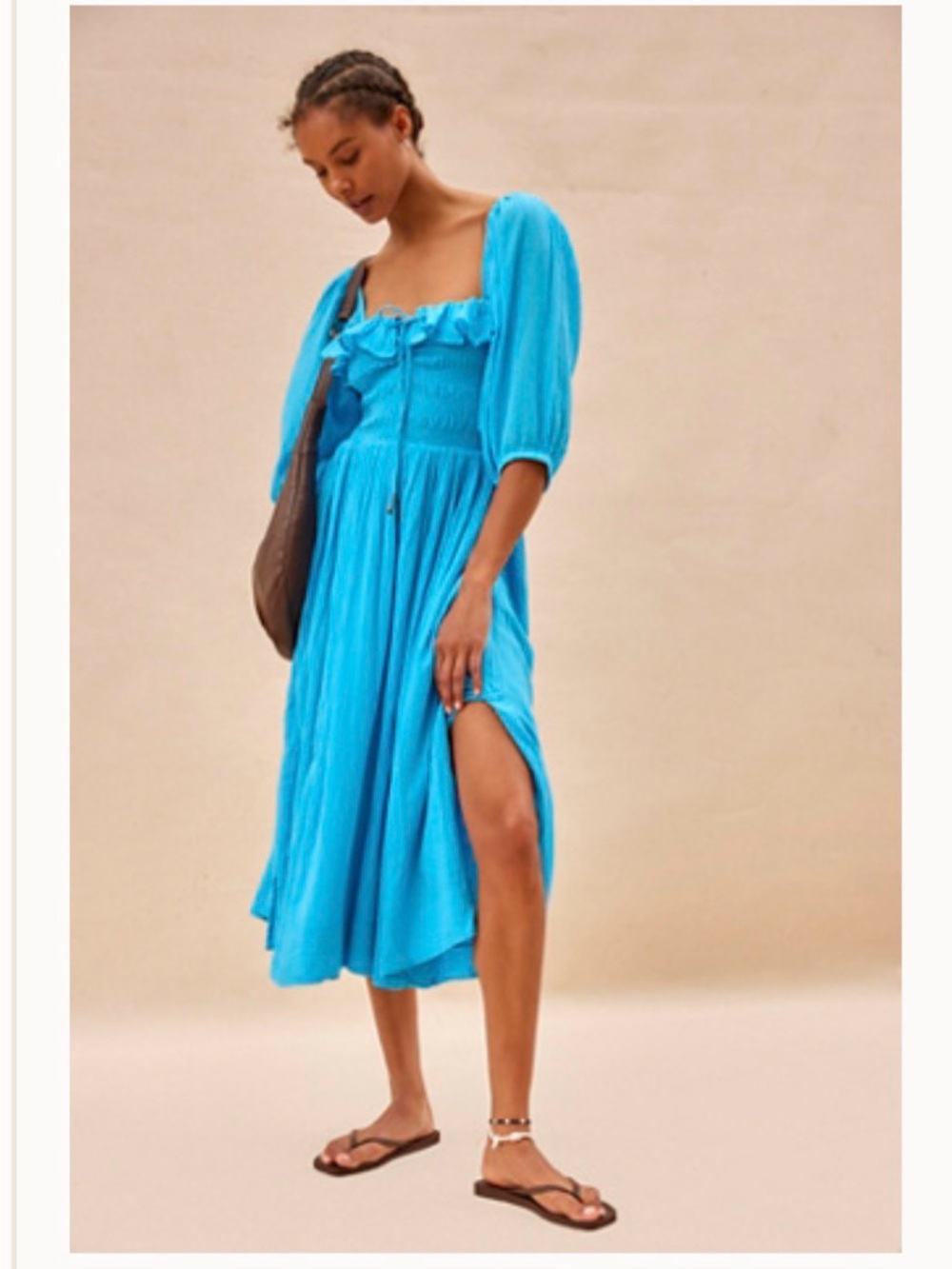 Free People Oasis Dress - XS - Tropical Blue
